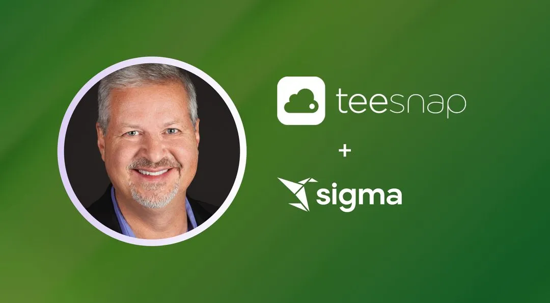Teesnap Sigma case study graphic.